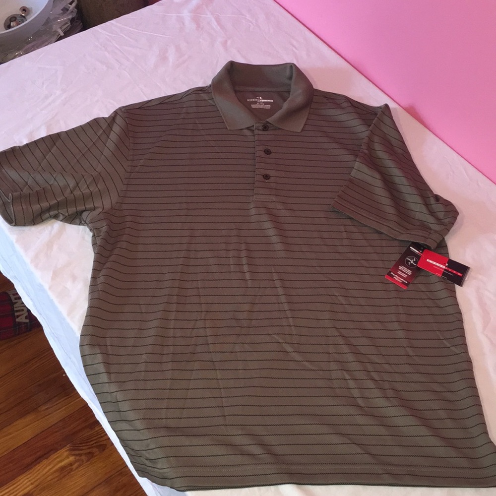 Grand Slam Men’s Short Sleeve Golf Shirt XL